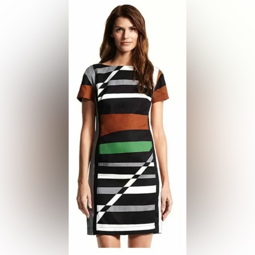 Derek Lam Designation Color Block Shift Dress - image 7